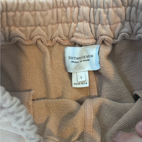 SIXTHREESEVEN Size Small NWOT Revolve The Sweet Short in Cocoa - Picture 4 of 5